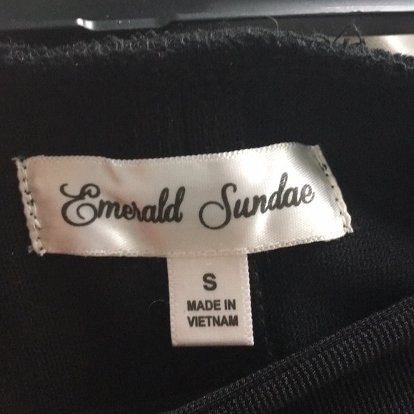 Black and White Two-Piece Mini Dress - Picture 7 of 7